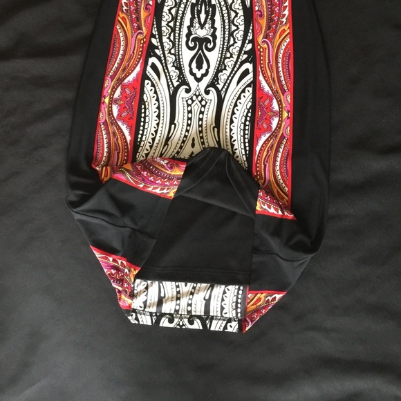 Joseph Ribkoff Multi Pattern dress - Picture 8 of 8